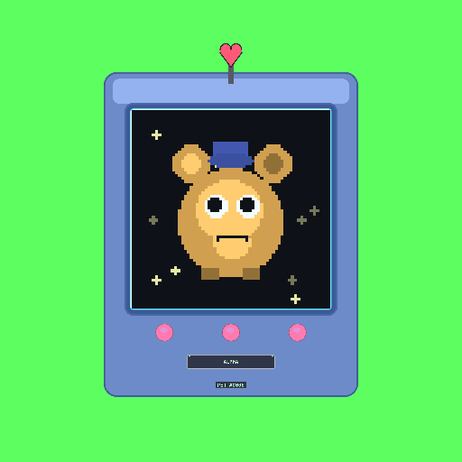 Example 06 awake pet GIF (examples / not mint supply)