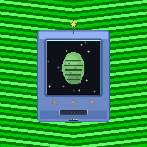 Example dormant Terminal Pet egg GIF (not mint supply)