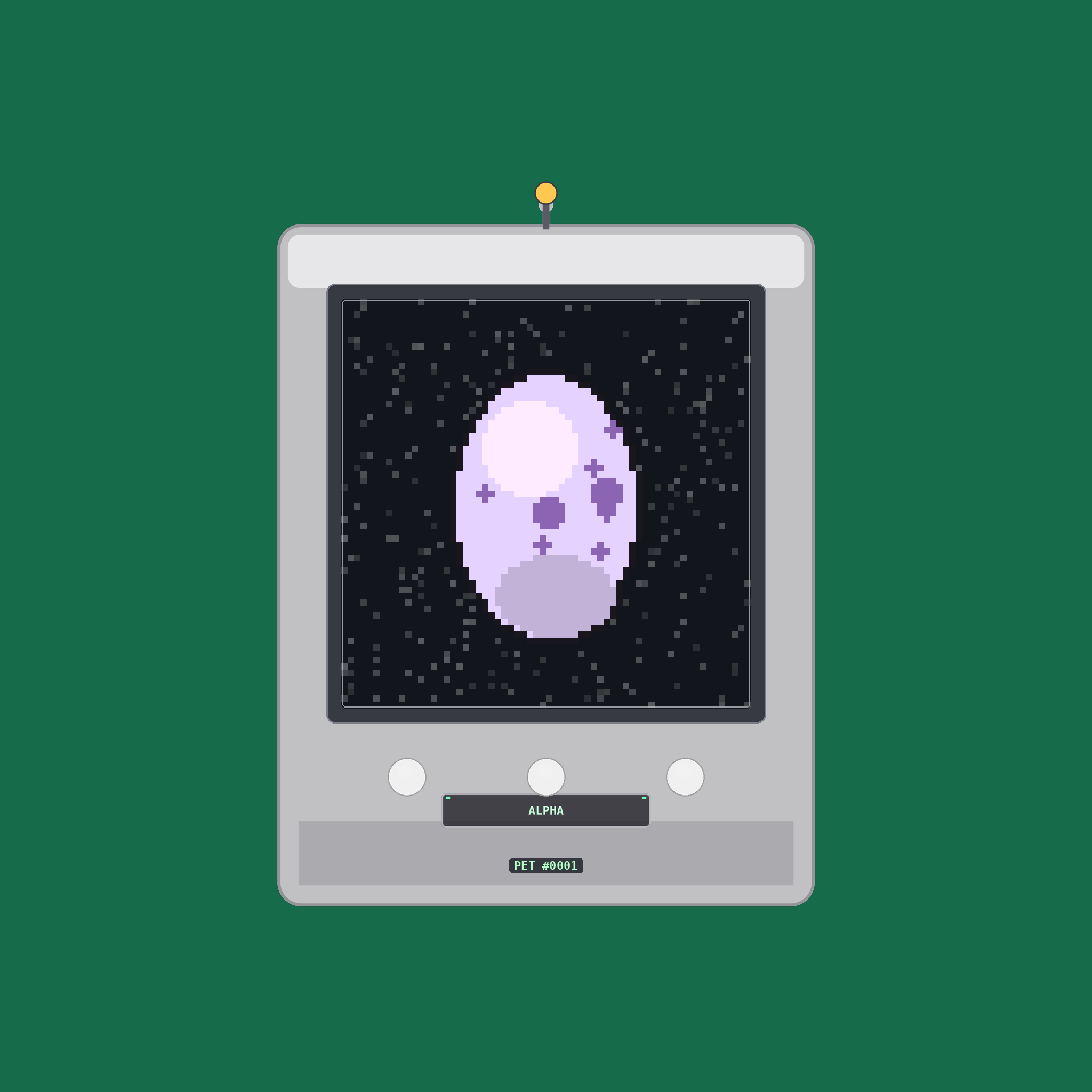 Example dormant egg on a handheld (not mint supply)